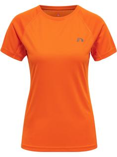 Newline WOMEN CORE RUNNING T-SHIRT S/S Funktionsshirt Damen ORANGE TIGER