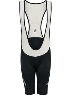 Newline MENS CORE BIKE PANEL BIB SHORTS Fahrradtights Herren BLACK/WHITE