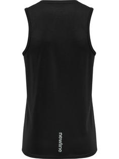 Rückansicht von Newline KIDS CORE RUNNING SINGLET Funktionsshirt Kinder BLACK
