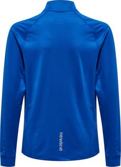 Rückansicht von Newline KIDS CORE MIDLAYER Funktionssweatshirt Kinder TRUE BLUE
