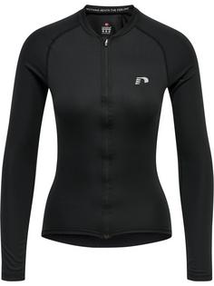 Newline WOMENS CORE BIKE L/S JERSEY Funktionssweatshirt Damen BLACK