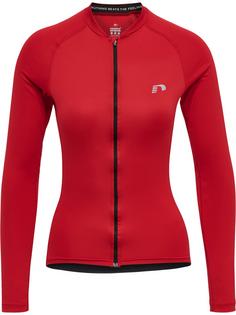 Newline WOMENS CORE BIKE L/S JERSEY Funktionssweatshirt Damen TANGO RED