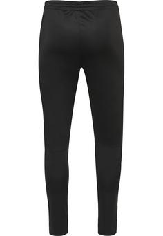 Rückansicht von hummel hmlAUTHENTIC KIDS TRAINING PANT Trainingshose Kinder BLACK/WHITE