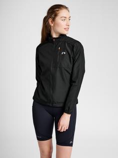 Rückansicht von Newline WOMENS PERFORMANCE JACKET Trainingsjacke Damen BLACK