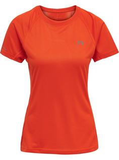 Newline WOMEN RUNNING T-SHIRT S/S Funktionsshirt Damen SPICY ORANGE