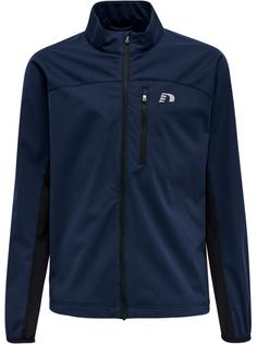 Newline KIDS CORE CROSS JACKET Funktionssweatshirt Kinder BLACK IRIS