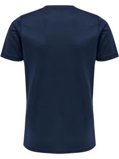 Rückansicht von Newline KIDS CORE FUNCTIONAL T-SHIRT S/S Funktionsshirt Kinder BLACK IRIS