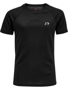 Newline KIDS CORE RUNNING T-SHIRT S/S Funktionsshirt Kinder BLACK