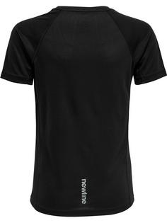 Rückansicht von Newline KIDS CORE RUNNING T-SHIRT S/S Funktionsshirt Kinder BLACK