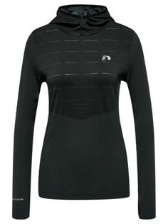 Newline nwlCAMBRIGDE SEAMLESS HOODIE female Hoodie Damen BLACK