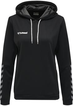 hummel hmlAUTHENTIC POLY HOODIE WOMAN Hoodie Damen BLACK/WHITE