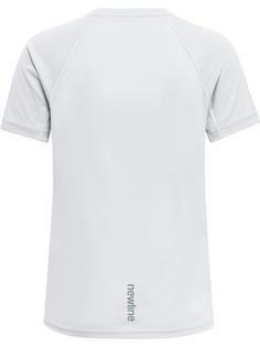 Rückansicht von Newline KIDS CORE RUNNING T-SHIRT S/S Funktionsshirt Kinder WHITE
