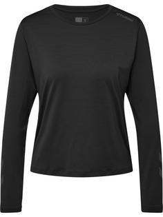 hummel hmlMT TAYLOR T-SHIRT L/S Funktionsshirt Damen BLACK
