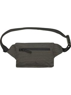 Rückansicht von hummel URBAN BUM BAG Sporttasche BLACK MELANGE