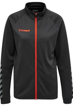 hummel hmlAUTHENTIC WOMEN POLY ZIP JACKET Funktionssweatshirt Damen ASPHALT