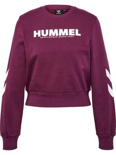 hummel hmlLEGACY WOMAN SWEATSHIRT Funktionssweatshirt Damen GRAPE WINE