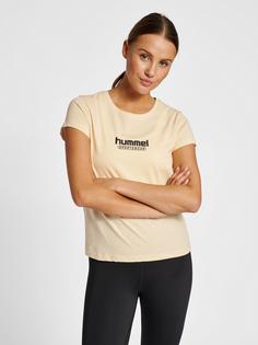 Rückansicht von hummel hmlBOOSTER WOMAN T-SHIRT Funktionsshirt Damen WOOD ASH