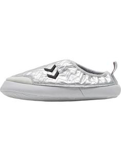 hummel JUNIOR SLIPPER Slipper Kinder SILVER