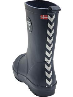 Rückansicht von hummel RUBBER BOOT JR. Gummistiefel Kinder BLACK IRIS