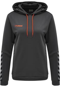 hummel hmlAUTHENTIC POLY HOODIE WOMAN Hoodie Damen ASPHALT