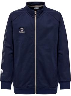 hummel hmlMOVE GRID COTTON ZIP JACKET KIDS Funktionssweatshirt Kinder MARINE