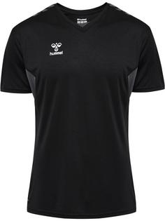 hummel hmlAUTHENTIC PL JERSEY S/S Funktionsshirt Herren BLACK