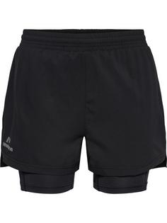 Newline nwlDALLAS SHORTS 2IN1 WOMAN Funktionsshorts Damen BLACK