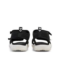 Rückansicht von hummel SANDAL FLASH Sandalen Kinder BLACK