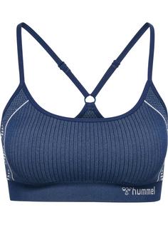 hummel hmlMT BLAZE SEAMLESS SPORTS TOP Funktionstop Damen INSIGNIA BLUE