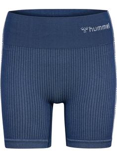 hummel hmlMT BLAZE SEAMLESS MW SHORTS Funktionsshorts Damen INSIGNIA BLUE