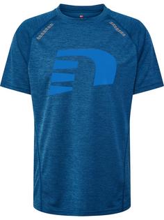 Newline nwlORLANDO T-SHIRT S/S male Funktionsshirt Herren MAJOLICA BLUE MELANGE