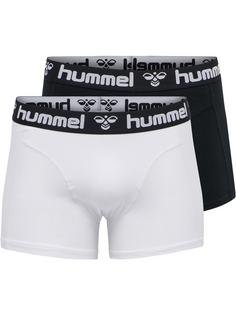 hummel HMLMARS 2PACK BOXERS Unterhemd Herren BLACK/WHITE