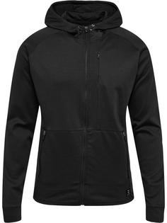 hummel hmlMT INTERVAL ZIP HOODIE Hoodie Herren BLACK