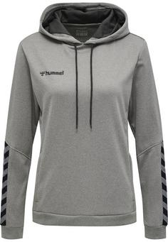 hummel hmlAUTHENTIC POLY HOODIE WOMAN Hoodie Damen GREY MELANGE