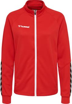 hummel hmlAUTHENTIC WOMEN POLY ZIP JACKET Funktionssweatshirt Damen TRUE RED