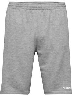 hummel hmlGO KIDS COTTON BERMUDA SHORTS Funktionsshorts Kinder GREY MELANGE