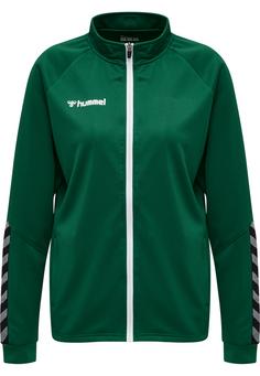 hummel hmlAUTHENTIC WOMEN POLY ZIP JACKET Funktionssweatshirt Damen EVERGREEN