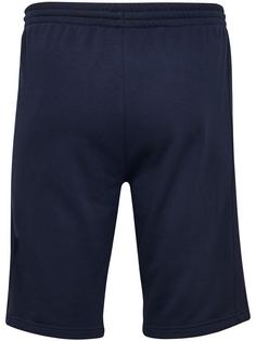 Rückansicht von hummel hmlGO KIDS COTTON BERMUDA SHORTS Funktionsshorts Kinder MARINE