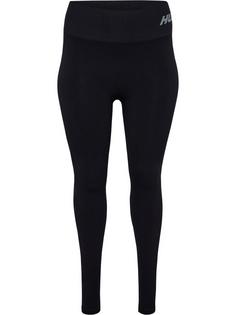 hummel hmlTE PACE SEAMLESS HW TIGHTS PLUS Tights Damen BLACK