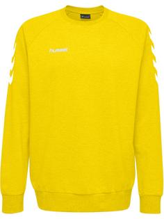 hummel HMLGO KIDS COTTON SWEATSHIRT Funktionssweatshirt Kinder SPORTS YELLOW