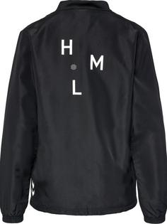 Rückansicht von hummel hmlCOURT WOVEN JACKET WOMAN Funktionssweatshirt Damen BLACK