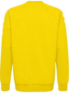 Rückansicht von hummel HMLGO KIDS COTTON SWEATSHIRT Funktionssweatshirt Kinder SPORTS YELLOW