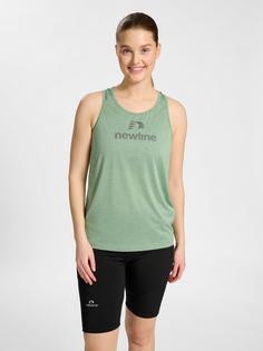 Rückansicht von Newline nwlFONTANA SINGLET WOMAN Funktionsshirt Damen GREEN BAY MELANGE