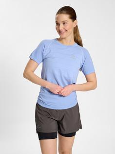 Rückansicht von Newline nwlRIVERSIDE SEAMLESS T-SHIRT S/S W Funktionsshirt Damen LAVENDER LUSTRE