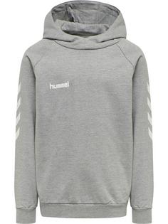 hummel HMLGO KIDS COTTON HOODIE Hoodie Kinder GREY MELANGE