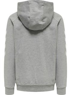 Rückansicht von hummel HMLGO KIDS COTTON HOODIE Hoodie Kinder GREY MELANGE