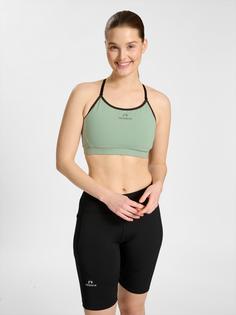 Rückansicht von Newline nwlAUGUSTA BRA WOMAN Sport-BH Damen GREEN BAY