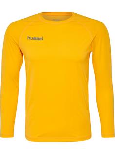 hummel HML FIRST PERFORMANCE KIDS JERSEY L/S Funktionsshirt Kinder SPORTS YELLOW