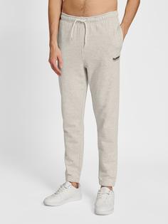 Rückansicht von hummel hmlLGC GABE SWEATPANTS Hose Herren TOFU MELANGE