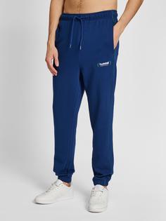 Rückansicht von hummel hmlLGC RYAN SWEATPANTS Hose Herren ESTATE BLUE